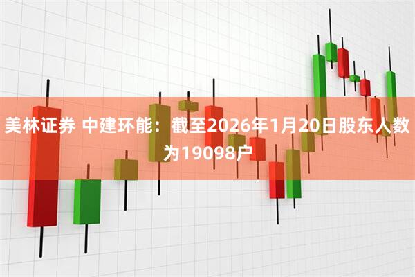 美林证券 中建环能：截至2026年1月20日股东人数为19098户